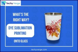 Dye Sublimation Printing onto Glass,