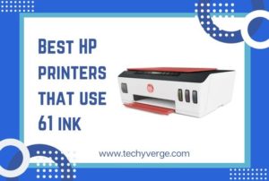 Best HP printers that use 61 ink