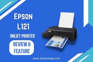 Epson L121 Printer Review