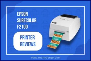 Epson Surecolor F2100 Direct to Garment Printer SCF2100WE Reviews